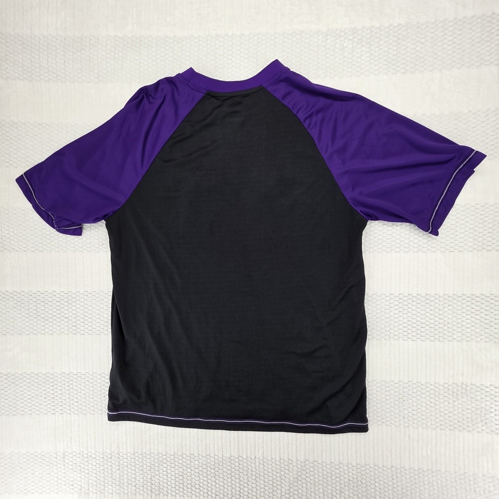 Colorado Rockies MLB Cool Base Pullover Purple Black Batting Practice Size XL - Picture 3 of 5